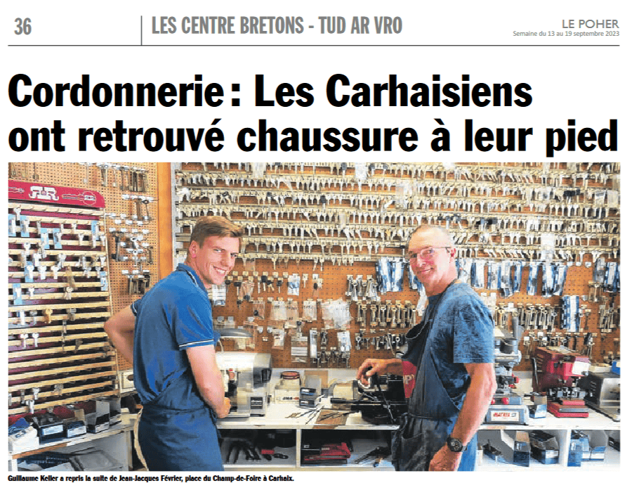 article-le-poher-latelier-dalba Article du journal Le Poher sur l’Atelier d’Alba