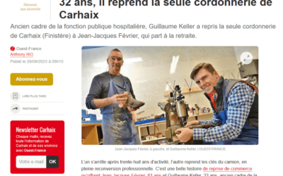 Un portrait de l’Atelier d’Alba dans le journal Ouest France