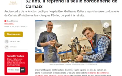Un portrait de l’Atelier d’Alba dans le journal Ouest France