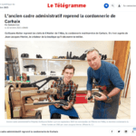 Article Le Télégramme sur l'Atelier d'Alba