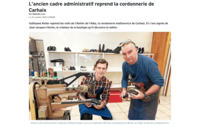 L’Atelier d’Alba dans le journal le Télégramme